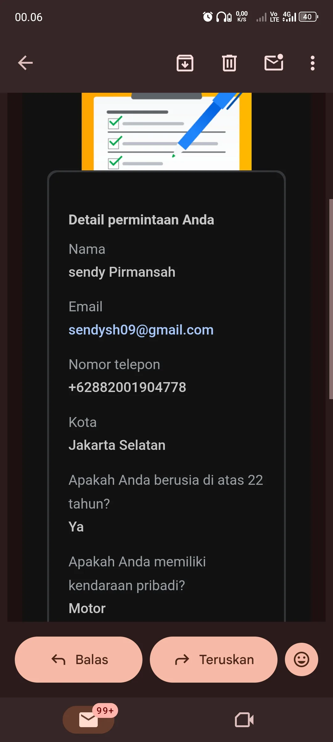 Invoice UMKN